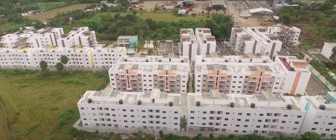 Vista Frontal Residencial Palma Real